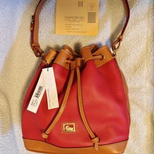 Dooney & Bourke Pebble Leather Dillen Bag Purse